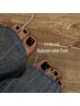 《学割U24》秋color Foot nails / 初回オフ無料*¥4500 ※オフ有追加下さい