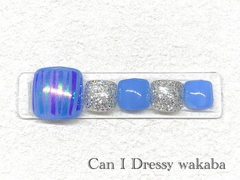 キャンアイドレッシー 若葉(Can I Dressy)/【フット定額ネイル　¥5390】