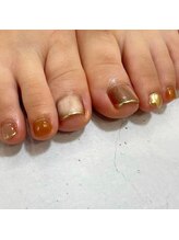 ウカ(Uka)/秋フットネイル