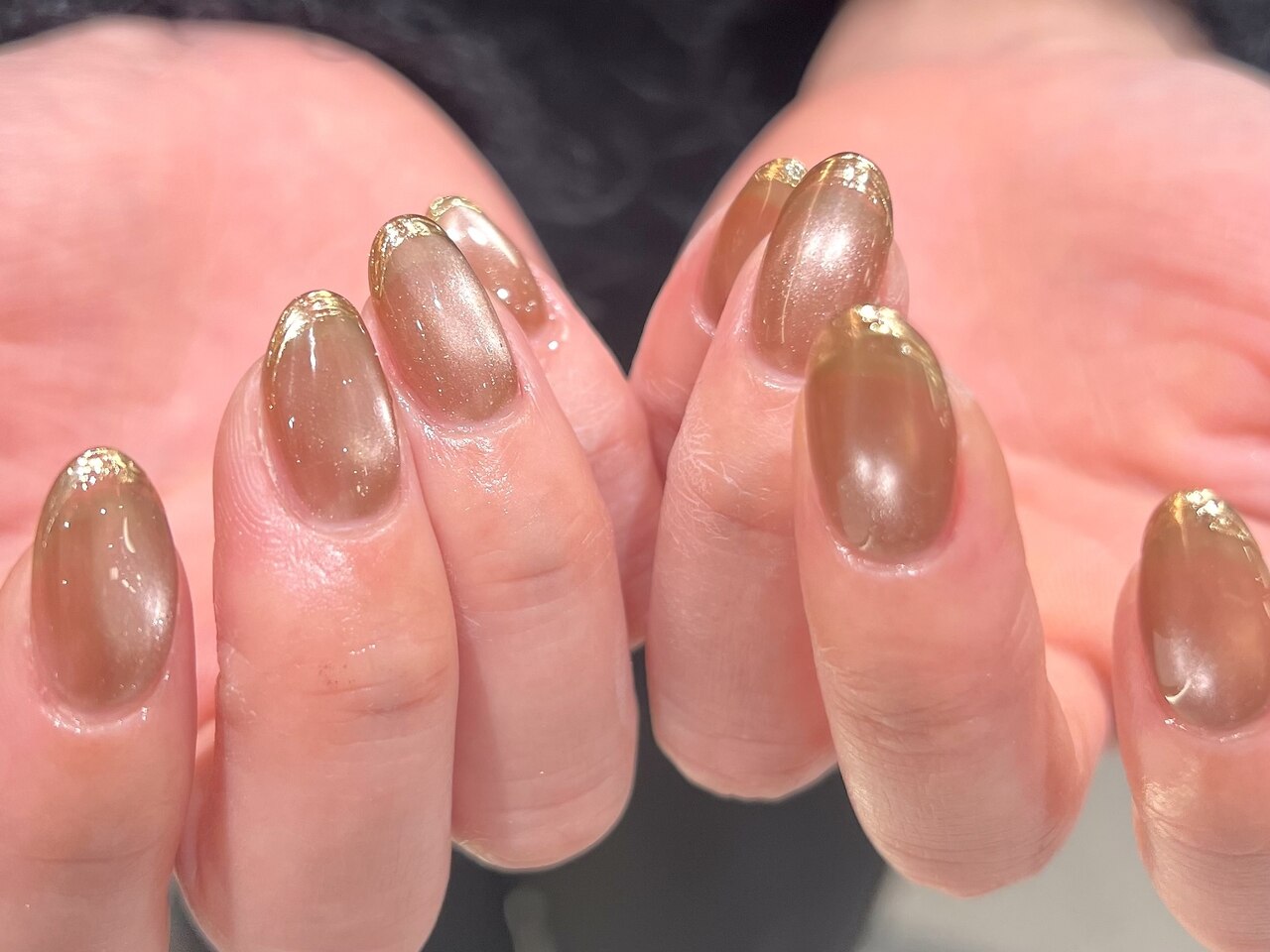 【T-ポイント5倍】 2025年春トレンド】ゴールド フレンチのネイルデザイン集｜人気 Nail Chip / Attached Nails