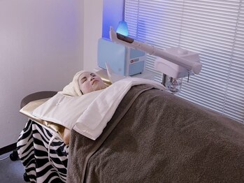 ヒメビューティ(Hime Beauty)の写真/ヘッドマッサージ＋デトックスヒートマット40分¥5800～身体の芯から温まり、冷えやむくみ、疲労感を改善◎