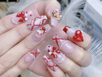 ネイルプリンセス(Nail Princess)/冬ネイル/クリスマスネイル