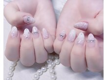 キラキラネイル 川口 南鳩ヶ谷店/ツイード&キルティングネイル