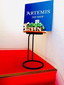 アルテミス(ARTEMIS)/ARTEMISは2階です♪