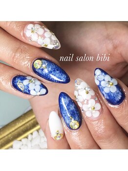 ネイルサロン ビビ(bibi)/デニムnail