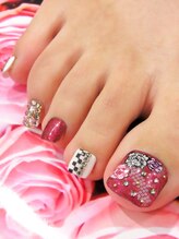 カラーズ 浜松店(colors)/ローズピンク×和柄(^^♪