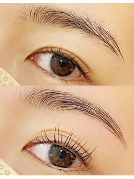 リュクス(Luxe+TKM HANATEN)/ハリウッドブロウ&まつ毛パーマ