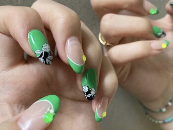 ザネクストシンサイバシ(The Next shinsaibashi)/summer　nail