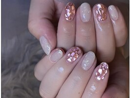 ホロ埋めつくしネイル