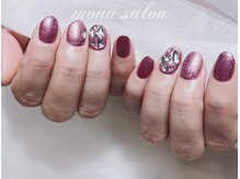 モナサロン(Mona salon)/ワンカラー埋め尽くし2本