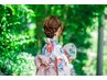 【浴衣着付け+簡単ヘアセット】花火大会や、お出かけに♪¥6600 お電話限定！