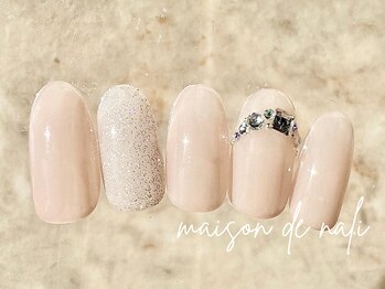 メゾン ド ナリ(maison de NALI)/シンプルアート6500円☆色変えOK