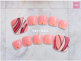 フット★プッチ柄ネイル