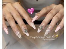 バラ 熊本店(VALLA)/ピンクカラー×キラキラパーツ☆