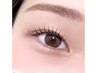 美眉スタイリング(眉WAX)+まつげパーマ(パリジェンヌ/韓国風束感パーマも可)