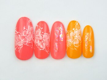 ネイリックス アヴェニール(NAILX avenir)/シンプルフラワー