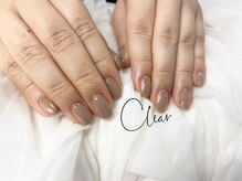 クリア(Clear)/ちゅるんオーロラベージュ