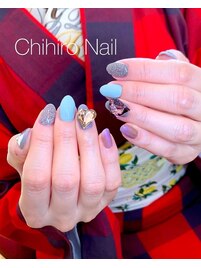 選べるジェル５色とパーツ