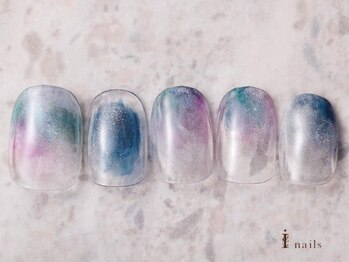 アイネイルズ 吉祥寺店(I nails)/クリアブルー[吉祥寺]