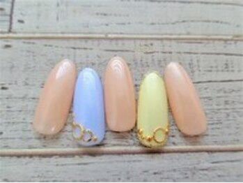 ブランロール 中目黒店(Blanl'or)/マカロンカラーネイル