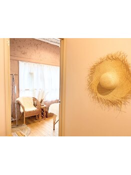 個室があるサロン