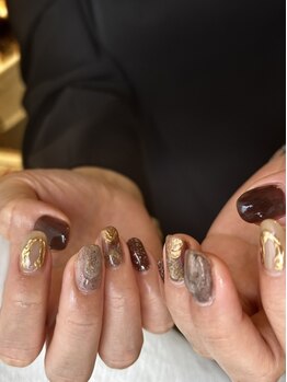 クレイ(clay.)の写真/【パラジェル/フィルイン】周りに褒められるニュアンスデザイン多数＊定額~持ち込みまで幅広く対応します♪