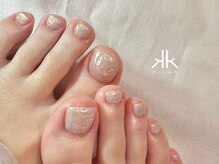 ケーツーネイル(k-two nail)/フット/オーロララメ(みな)