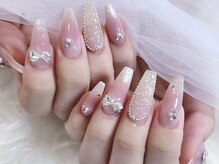 モカ 京橋(moca)/チーク×ピクシーネイル