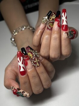 エクアネイルズ(Akuwa nails)/スカルプ◆180分アートやり放題