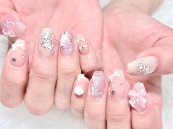 エイト ネイル 渋谷駅前店(eight nail)/ピンクネイル