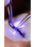 【高持続◎LEDエクステ】フラットラッシュ120本(オフ込)¥6,300