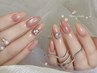 付け放題☆:*マグネット/フラッシュネイル+人気パーツ2個 6980円