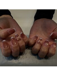 持ち込み秋ネイル