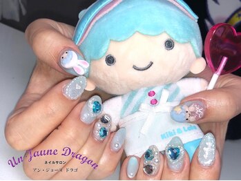 アン ジョーヌドラゴ/【自爪ネイル】３Dネイル