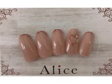 ネイルアンドアイラッシュ アリス(Alice)/デザインネイル￥6000（税込）