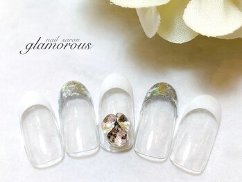 ネイルグラマラス 西新井店/《パラジェル》フレンチ定額