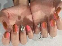 シー(SHE)/縦グラデーションネイル