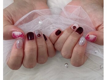 ジェー エス シー ネイル(J.S.C.nail)/ニュアンスネイル/秋ネイル