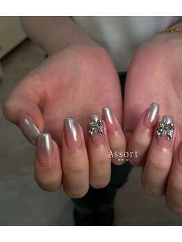 アソート 神戸元町(Assort)/グラデーション ＋ パーツ代