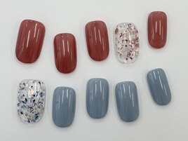 フラワーホロネイル