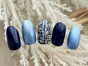 ネイル ナテュール 平塚店(Nail Nature)/ツイード マグネット