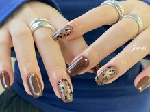 ジャミーラ/秋冬に映えるレオパ柄