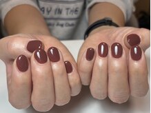 ローマン/ちゅるんとワンカラーネイル☆