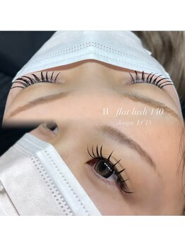 バグズ ヘアデザイン 桔梗が丘店(Baguz HAIR DESIGN)/Wフラットラッシュ120本