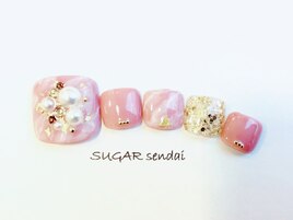 ビジュー＊大理石☆定額11900円