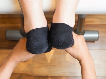 ボディライト 御影店/かかとの位置にご注目！