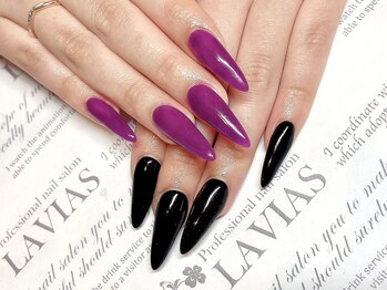 プロフェッショナル ネイルサロン ラヴィアス(LAVIAS)/【スカルプ】ワンカラーorグラデ