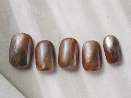 木の葉カラーnail