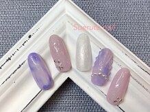 スエルテ ネイルサロン 北千住店/マーメイドネイル ¥8000