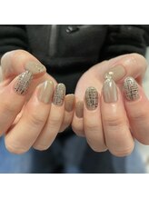 ロエルビューティーサロン(Loel BEAUTY SALON)/ツイードネイル